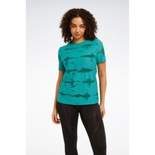 Reebok Burnout Tee K Mınt Kadın Kısa Kol T-Shirt