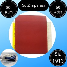 Sia Su Zımparası 80 Kum 50 Adet Model NO:1913