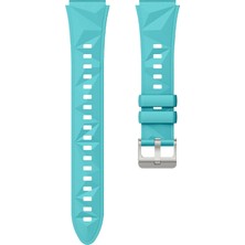 Novstrap Huawei Watch Gt4 41MM Gt5 41MM ile Uyumlu Kordon (18MM Pimli) Lansman Prizma Silikon Kayış