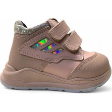 Tuğba Ortopedi 1559 Kız Bebek  Deri Sıcak Astar Bot