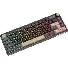 Royal Kludge R65 65% Kablolu Us Gaming Klavye (Siyah)