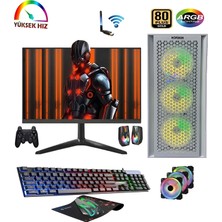 Cachex RX80M Ryzen 5 3600 16GB DDR4 512GB SSD RX 580 8GB 256 BİT 27" Oyuncu Masaüstü Bilgisayar