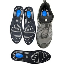 SRTfootcare Air Comfort Topuk Jel Takviyeli Memory  Süet Kumaş Taban 1 Çift