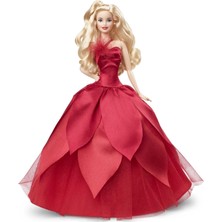 Barbie 2022 Mutlu Yıllar Bebeği (Dalgalı Sarı Saçlı), Bebek Standı, 6 Yaş ve Üzeri HBY03