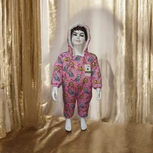 Sones Kozmetik Bebek Astronot Tulum Su ve Rüzgar Geçirmez Çift Fermuarlı Tulum