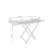 Alteks Dekor Ahşap Kurutmalık, Katlanır Kurutmalık