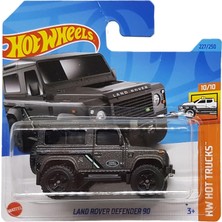 Hot Wheels - Land Rover Defender 90 - Hw Hot Trucks 10/10 - HKJ05 - Short Card - Arazi Aracı - Matte