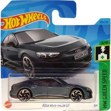 Hot Wheels - Audi Rs E-Tron Gt - Hw Green Speed 6/10 - HKH58 - Short Card - Gri - Mattel 2023