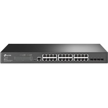 TP-LINK Ontech - Tp-Lınk Omada TL-SG3428 24 Port Gıgabıt+4xgıgabıt Sfp Uplınk L2+ Yönetilebilir Rackmount Swıtch