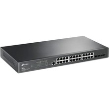 TP-LINK Ontech - Tp-Lınk Omada TL-SG3428 24 Port Gıgabıt+4xgıgabıt Sfp Uplınk L2+ Yönetilebilir Rackmount Swıtch