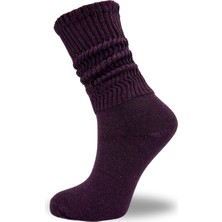 Steppe Berry Kadın Ince Slouchy Tozluk Çorap