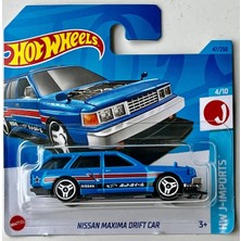 Hot Wheels Nissan Maxima Drift Car 1/64 Ölçekli Metal Gövde ile Gerçekçi Detaylar