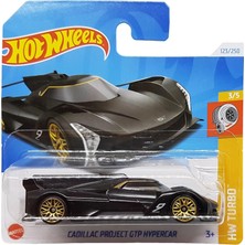 Hot Wheels - Cadillac Project Gtp Hypercar - Hw Turbo 3/5 - HRY60 - Short Card - Siyah - Gm - Mattel