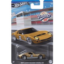 Vintage Arabalar Özel Seri 1971 Lamborghını Mıura Sv HRV03 - HRT81