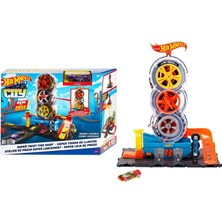 Hot Wheels Tekerlek Kulesi Pisti, 4 Yaş ve Üzeri, HDP02