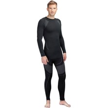 Thermoform Extreme Erkek Seamless Termal Uzun Kollu Içlik Seti Siyah