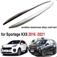 Kml34tuning55 Kia Sportage Uyumlu Tavan Çıtası 2015-2021 Arası Silver Gümüş Gri Orjinal Ürün