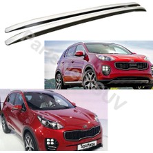 Kml34tuning55 Kia Sportage Uyumlu Tavan Çıtası 2015-2021 Arası Silver Gümüş Gri Orjinal Ürün