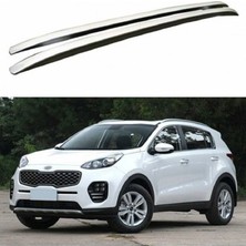 Kml34tuning55 Kia Sportage Uyumlu Tavan Çıtası 2015-2021 Arası Silver Gümüş Gri Orjinal Ürün