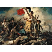 Clementoni - 1000 Parça Museum Collection Yetişkin Puzzle - Delacroix “liberty Leading The People”