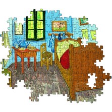 Clementoni - 1000 Parça Museum Collection Yetişkin Puzzle - Van Gogh “bedroom In Arles"