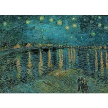 Clementoni - 1000 Parça Museum Collection Yetişkin Puzzle - Van Gogh "starry Night Over The Rhone"