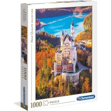 Clementoni - 1000 Parça Yetişkin Puzzle - Neuschwanstein - 39382