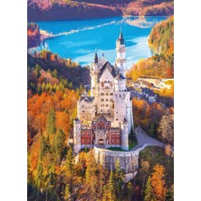 Clementoni - 1000 Parça Yetişkin Puzzle - Neuschwanstein - 39382