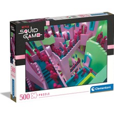 Clementoni - 500 Parça Squid Game Yetişkin Puzzle - 35130