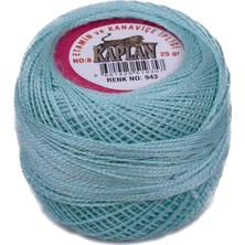 Kaplan Etamin ve Kanaviçe Ipi 8 No Kod/renk: 943 -