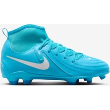 Nike Jr. Phantom Luna 2 Club Çocuk Krampon Mavi Dar Kalıp Erkek Çocuk Ayakkabı