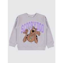 SCOOBY-DOO Scooby Doo Kız Çocuk Sweatshirt 10-13 Yaş Nazik Lavanta