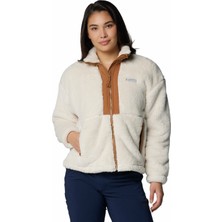 Columbia Bej Boundless Discovery Sherpa Tam Fermuarlı Iı Kadın Polar Üst 2085681191_AL5705