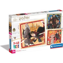 Clementoni 3X48 Super Kolor Harry Potter [puzzle]