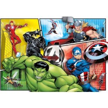 Clementoni - 104 Parça Puzzle - Avengers - 1