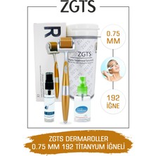 Zgts Gold Line 0.75mm Titanyum 192 İğneli Derma Roller