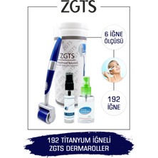 Kadınshop Zgts Blue Dermaroller Titanyum 192 İğneli Derma Roller