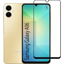 Coolacs Samsung Galaxy A06 ile Uyumlu Telefon Kılıfı ve Tam Kaplayan Seramik Ekran Koruyucu