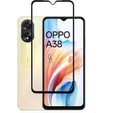 Coolacs Oppo A38 ile Uyumlu Telefon Kılıfı ve 5d Tam Kaplayan Cam Ekran Koruyucu