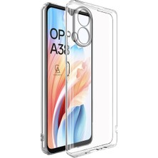 Coolacs Oppo A38 ile Uyumlu Telefon Kılıfı ve 5d Tam Kaplayan Cam Ekran Koruyucu