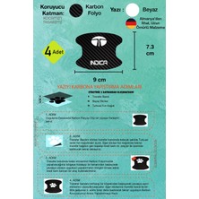 Kocamın Tasarımı Tata Indica Için Karbon Çizik Önleyici Özel Tasarım Şık Kapı Içi Folyo Seti Indica Yazılı