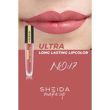 Sheida Ultra Long Lastıng Lıpcolor (Likit Ruj) No:17