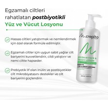 Mcrepito Egzamalı Ciltler Için Postbiyotikli Yüz & Vücut Bakım Seti