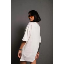 Mrt Concept 24/1 Düz Oversize T-Shirt - Beyaz