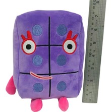 Mlhbcy Çocuk Aydınlanma Animasyonu Numberblocks Peluş Oyuncak Bebek (Yurt Dışından)