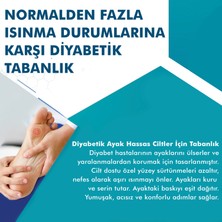 MG16 - Dıyabet  Hassas Tabanlık - Yumuşak Memory Foam Hafızalı Ayakkabı Tabanlığı Darbe Emici Konforlu Özel Iç Tabanlık