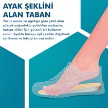 MG16 - Dıyabet  Hassas Tabanlık - Yumuşak Memory Foam Hafızalı Ayakkabı Tabanlığı Darbe Emici Konforlu Özel Iç Tabanlık