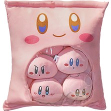 Mlhbcy Kirby Yastık Kirby Peluş Oyuncak Bebek Ifade Kolye (Yurt Dışından)