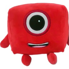 Wanghong Çocuk Aydınlanma Animasyonu Numberblocks Peluş Oyuncak Bebek (Yurt Dışından)