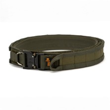 Mas Tactical Taktik Kemer / Palaska Görev Kemeri 6166 D-Tokalı 40 mm Yeşil